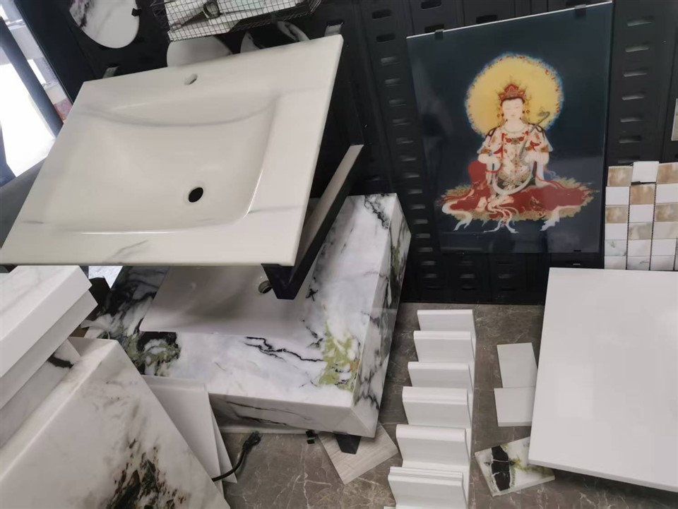 Nano Stone Solid Surface Vanity Tops high quality