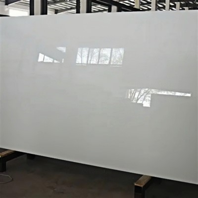 Teledu Cefn Gwydr Grisialog Nano Gwyn